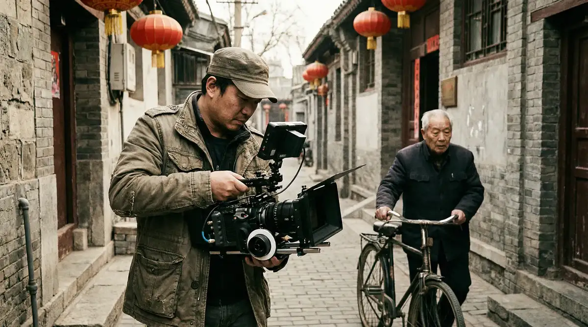 胡同中的日常生活手机记录